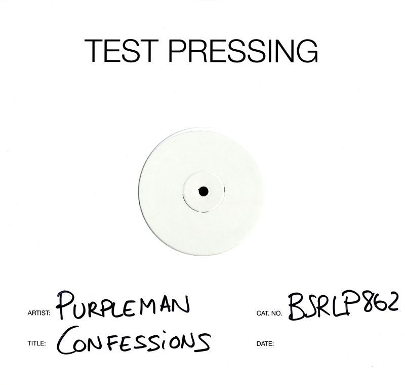 Confessions-Burning Sounds-Vinyl LP Test Pressing-M/M