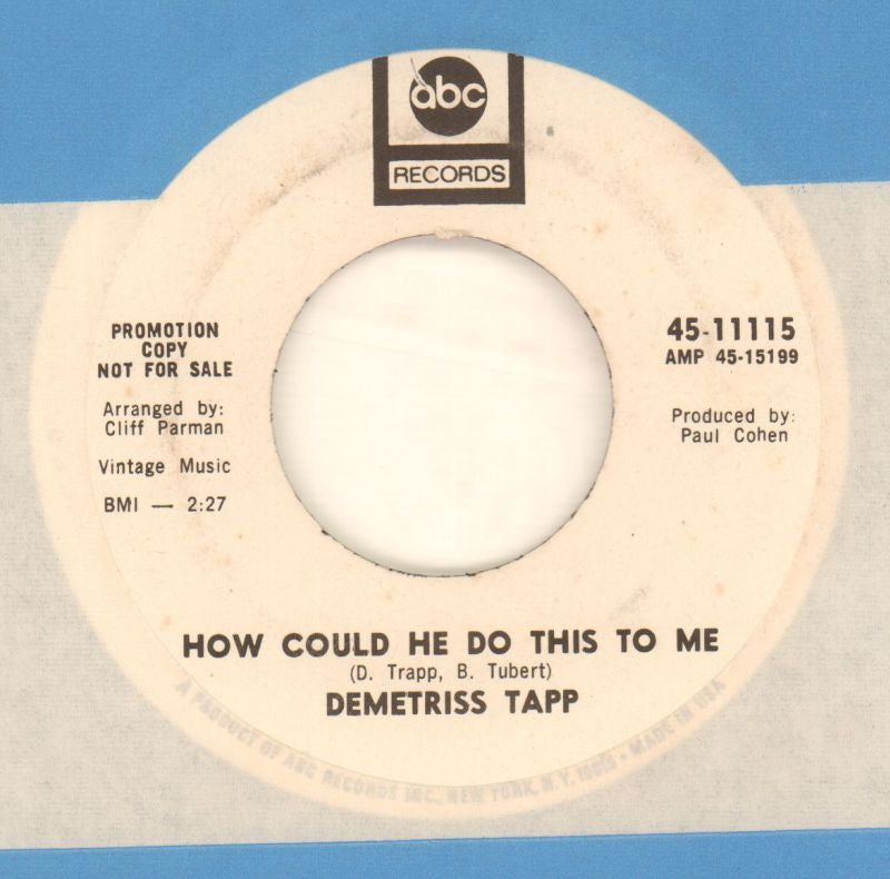 Love Will Come Your Way-abc-7" Vinyl-Ex/Ex