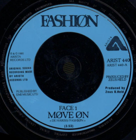 Move On/Mutant Move-Arista-7" Vinyl-VG-/Ex