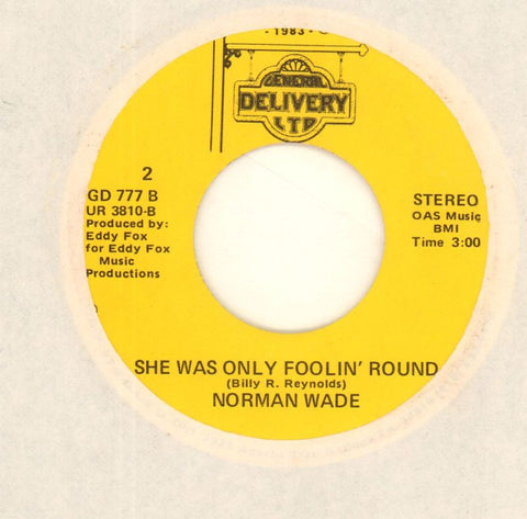 Norman Wade-General Delivery-7" Vinyl-Ex/Ex