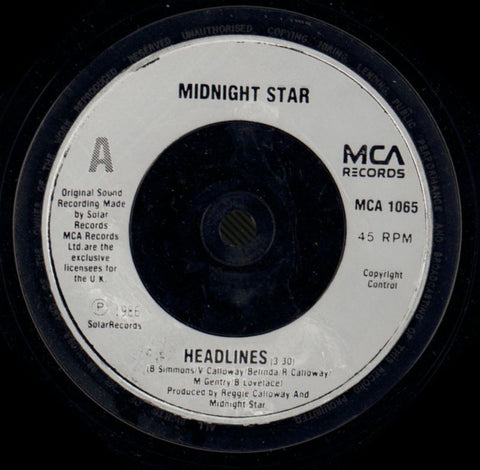 Lines-MCA-7" Vinyl P/S-VG/Ex