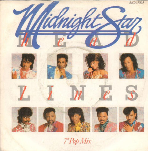 Midnight Star-Lines-MCA-7" Vinyl P/S