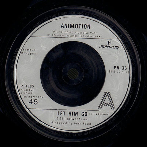 Let Him Go-Mercury-7" Vinyl P/S-VG/Ex