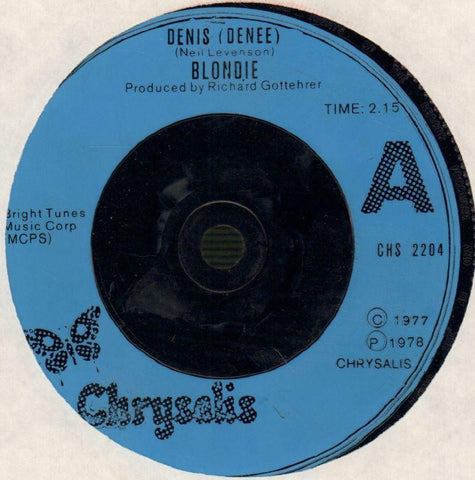 Blondie-Denis / Contact In Red Square-Chrysalis-7" Vinyl