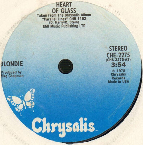 Blondie-Heart Of Glass / Rifle Range-Chrysalis-7" Vinyl