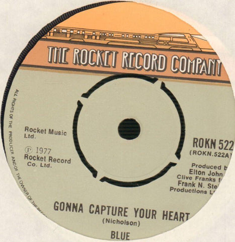 Blue (70s)-Gonna Capture Your Heart / The Sheperd-Rocket Record-7" Vinyl