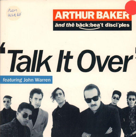 Arthur Baker and The Backbeat Disciples-Talk It Over-A&M-7" Vinyl P/S