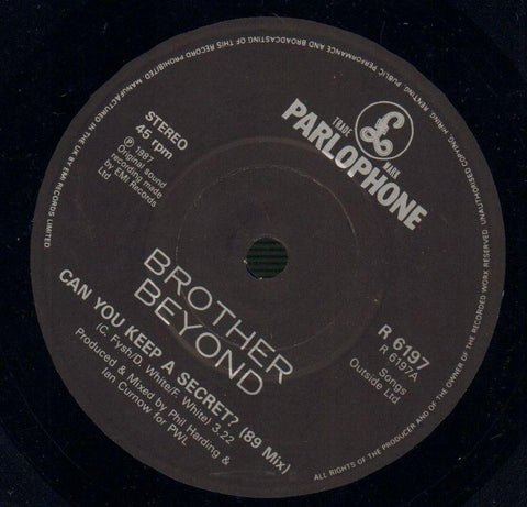 Can You Keep A Secret-Parlophone-7" Vinyl P/S-Ex/VG