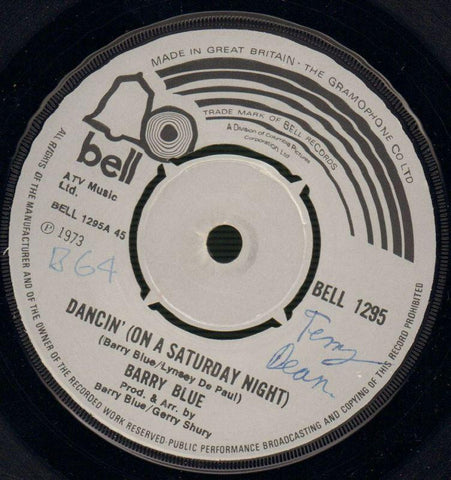 Barry Blue-New Day / Dancin-Bell-7" Vinyl