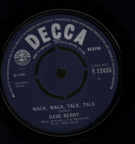 Mama / Walk Walk Talk Talk-Decca-7" Vinyl-VG/VG