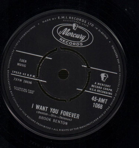 So Many Ways / I Want You Forever-Mercury-7" Vinyl-VG/VG