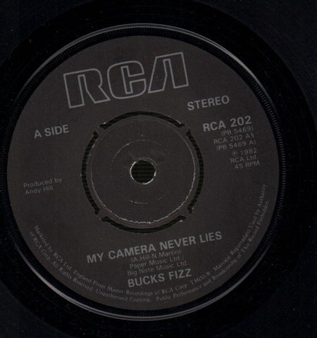 Bucks Fizz-My Camera Never Lies / What Am I Gonna Do-RCA-7" Vinyl