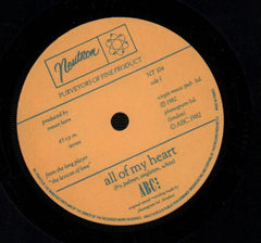 All Of My Heart-Neutron-7" Vinyl P/S-VG/Ex