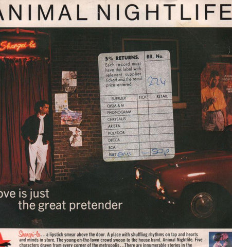 Animal Nightlife-Love Is Just The Great Pretender-Island-7" Vinyl P/S