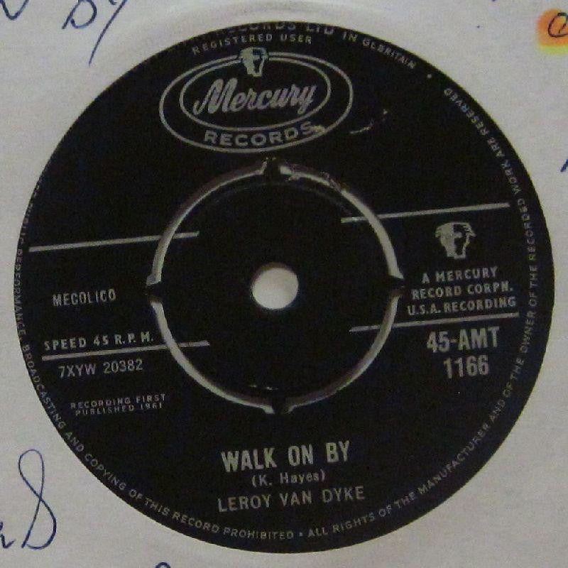 Leroy Van Dyke-Walk On By-Mercury-7" Vinyl