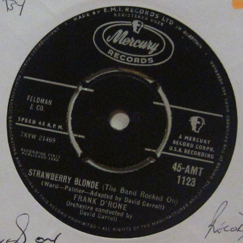 Frank D'Rone-Strawberry Blonde-Mercury-7" Vinyl