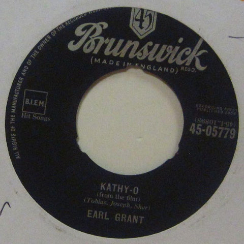 Earl Grant-Kathy O-Brunswick-7" Vinyl