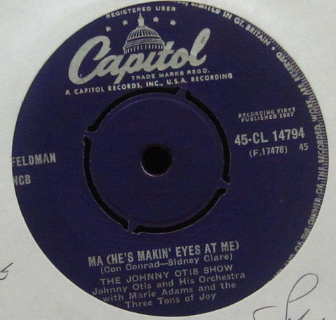 The Johnny Otis Show-Ma-Capitol-7" Vinyl