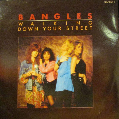 Bangles-Walking Down Your Street-CBS-7" Vinyl