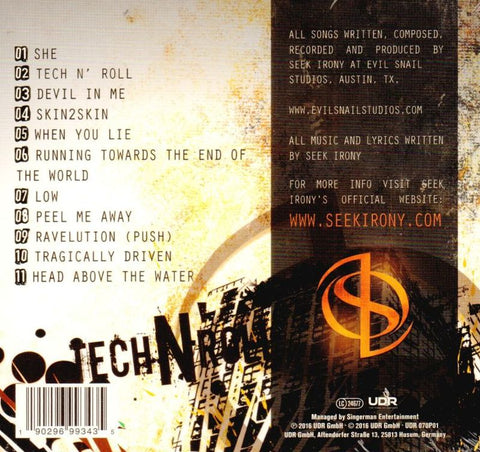 Tech N' Roll-UDR-CD Album-New & Sealed