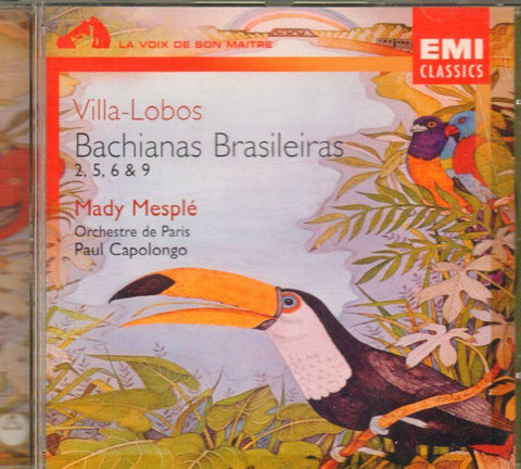 Capolongo-Villa Lobos: Bacchianas Brasileiras-CD Album