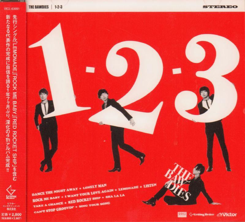 The Bawdies-1-2-3-Victor-CD Album