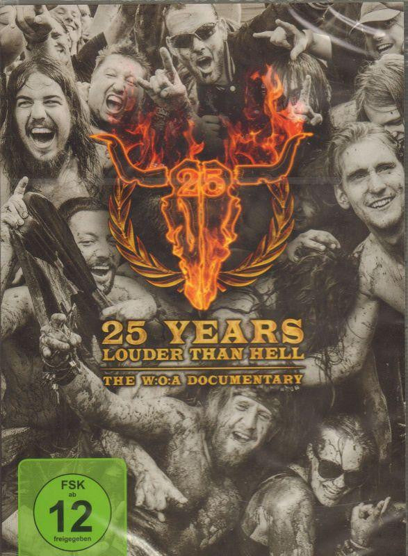 The W:O:A-25 Years Louder Than Hell The W.O.A Documentary-UDR-DVD