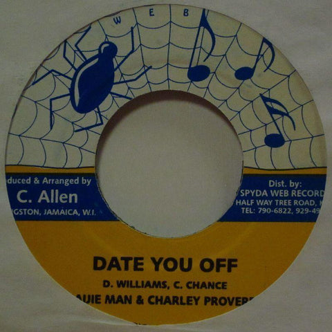 Baijie Man & Charley Proverbs-Date You Off-Spyda Web-7" Vinyl