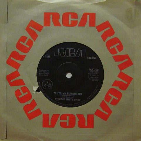 Average White Band-You're My Number One-RCA-7" Vinyl