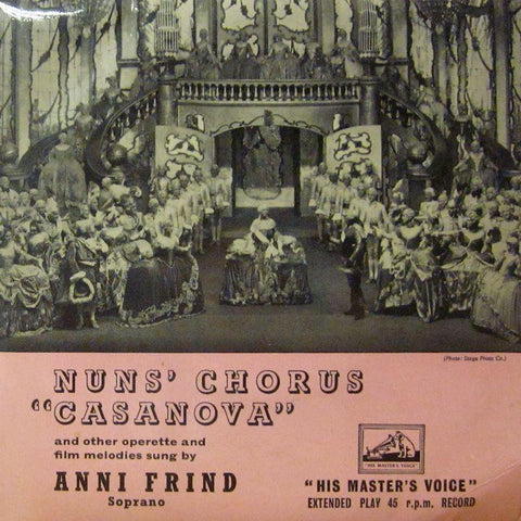 Anni Frind-Nun's Chorus-HMV-7" Vinyl P/S