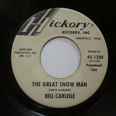 Bill Carlisle-Before She Knows I'm Gone-Hickory-7" Vinyl