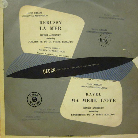 Debussy/Ravel-La Mer/Ma Mere Love-Decca-Vinyl LP