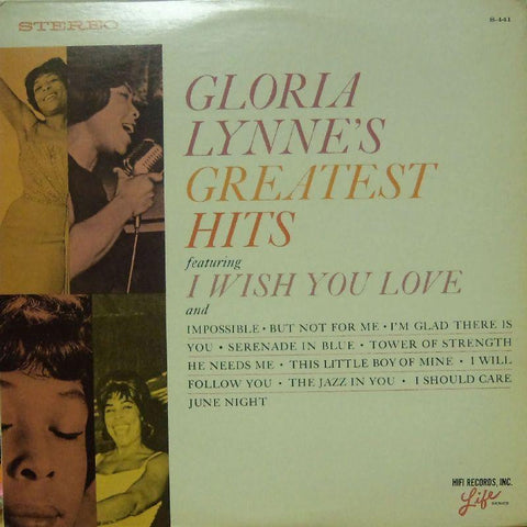 Gloria Lynne-Greatest Hits-Hi Life-Vinyl LP