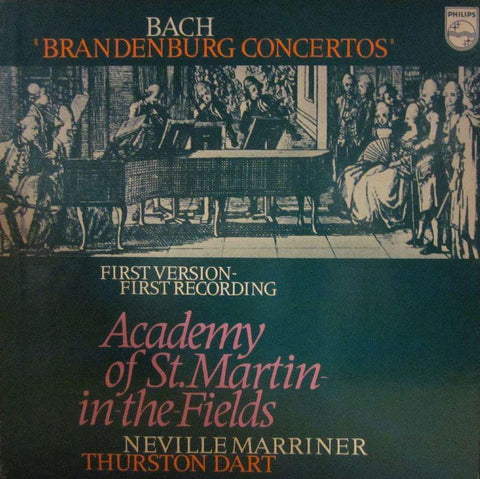 Bach-Brandenburg Concertos-Phillips-2x12" Vinyl LP