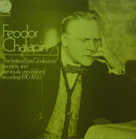 Feodor Chaliapin-Feodor Chaliapin-HMV-2x12" Vinyl LP