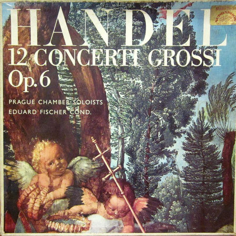Handel-12 Concert Grossi-Supraphon-4x12" Vinyl LP Box Set