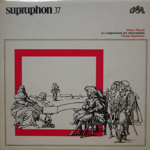 Henry Purcell-Le Composizioni Per Clavicembalo-Supraphon-2x12" Vinyl LP