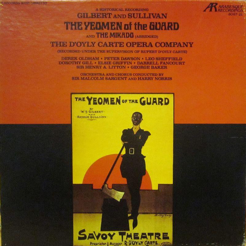 Gilbert And Sullivan-The Yeoman Of The Guard / Mikado-Arabesque-2x12" Vinyl LP