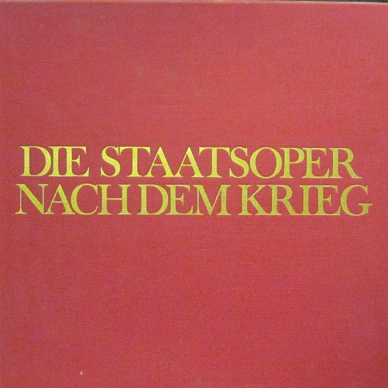 Die Staatsoper-Nach Dem Kreig-OMV-4x12" Vinyl LP Box Set