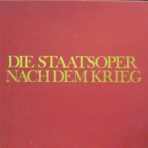 Die Staatsoper-Nach Dem Kreig-OMV-4x12" Vinyl LP Box Set