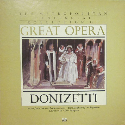 Donizetti-Great Opera-Timelife-4x12" Vinyl LP Box Set