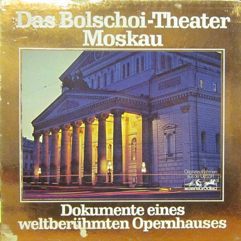 Das Bolschoi-Theater-Mosakau-Melodiya-8x12" Vinyl LP Box Set
