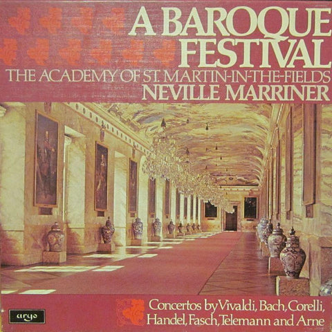 The Academy of St Martin In The Fields-A Baroque Fesitval-Argo-2x12" Vinyl LP