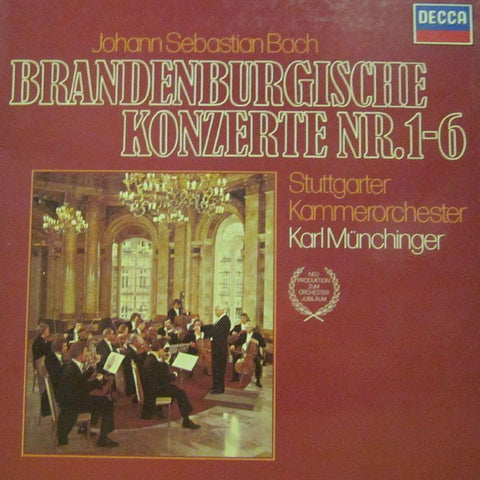 Bach-Brandenburgische Konzerte Nr. 1-6-Decca-2x12" Vinyl LP