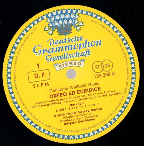 Orfeo Ed Euridice-Deutsche Grammophon-2x12" Vinyl LP Box Set-VG+/Ex