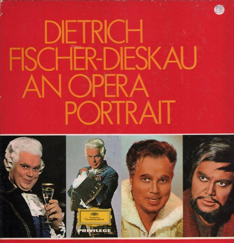 Dietrich Fischer-Dieskau-An Opera Portrait-Deutsche Grammophon-2x12" Vinyl LP Box Set