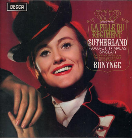 Donizetti-La Fille Du Regiment Sutherland/Pavarotti-Decca-2x12" Vinyl LP Box Set