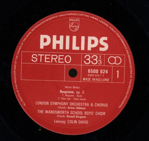 Requiem-Philips-2x12" Vinyl LP Box Set-VG/VG