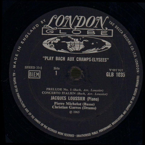 Play Bach-London-2x12" Vinyl LP Box Set-VG/VG