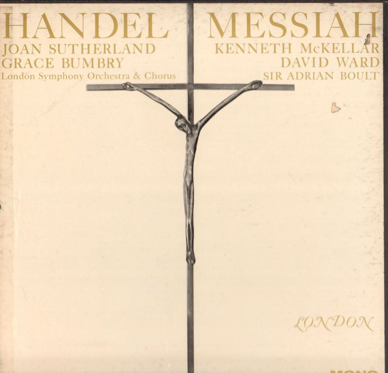 Handel-Messiah-London-3x12" Vinyl LP Box Set